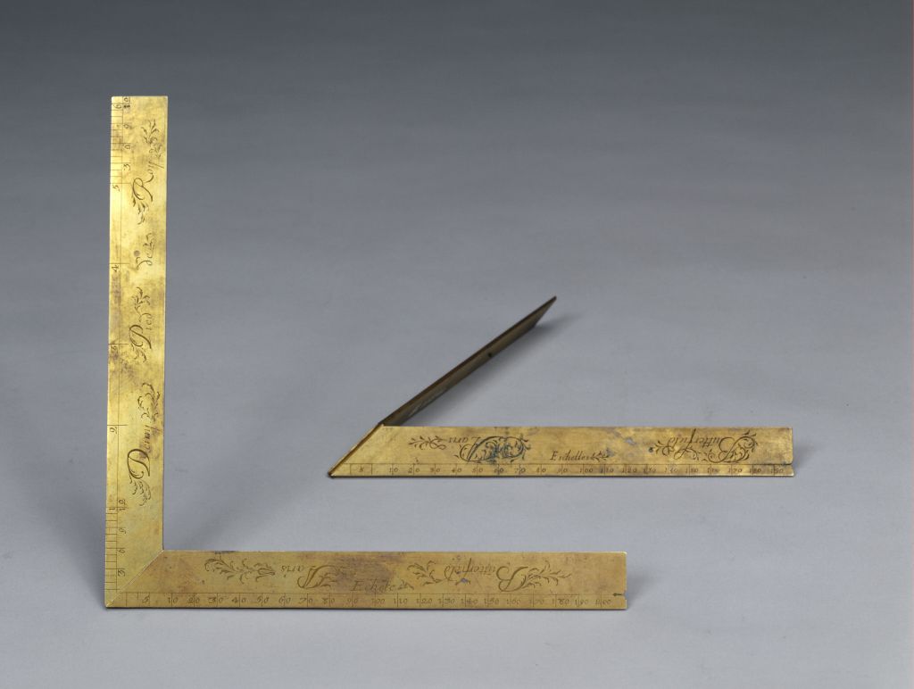 图片[2]-Copper plated folding square-China Archive